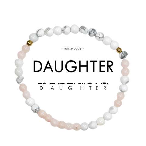 Morse Code Bracelet | DAUGHTER