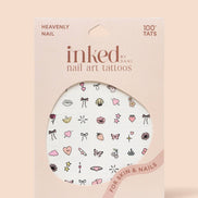 INKED BY DANI Heavenly Nail Art Temporary Tattoo Pack