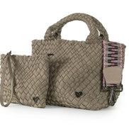 PRENELOVE BRANDON SMALL WOVEN TOTE
