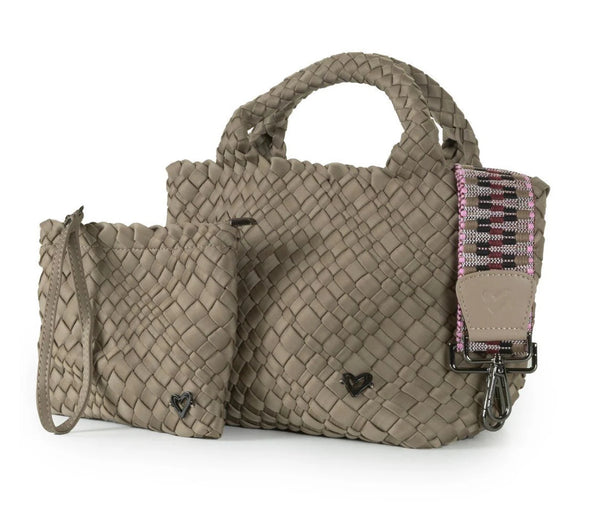 PRENELOVE BRANDON SMALL WOVEN TOTE