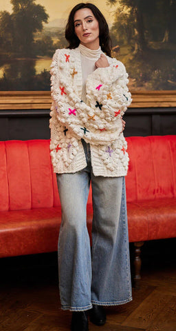 ANGEL EYE Lewes-Cardigan-White