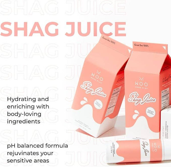 Shag Juice  Personal Lubricant  - Water-Based, All-Natural