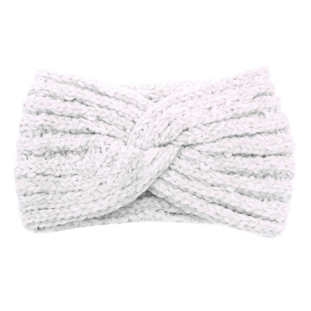 Knitted Bow Crochet Twist Ear Warm turban Headband