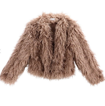 SAGE THE LABEL DEEP WOODS FUR JACKET