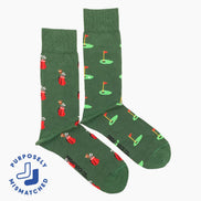 MEN’S FRIDAY SOCKS SPORTS & FISHING & WORK MISMATCHED