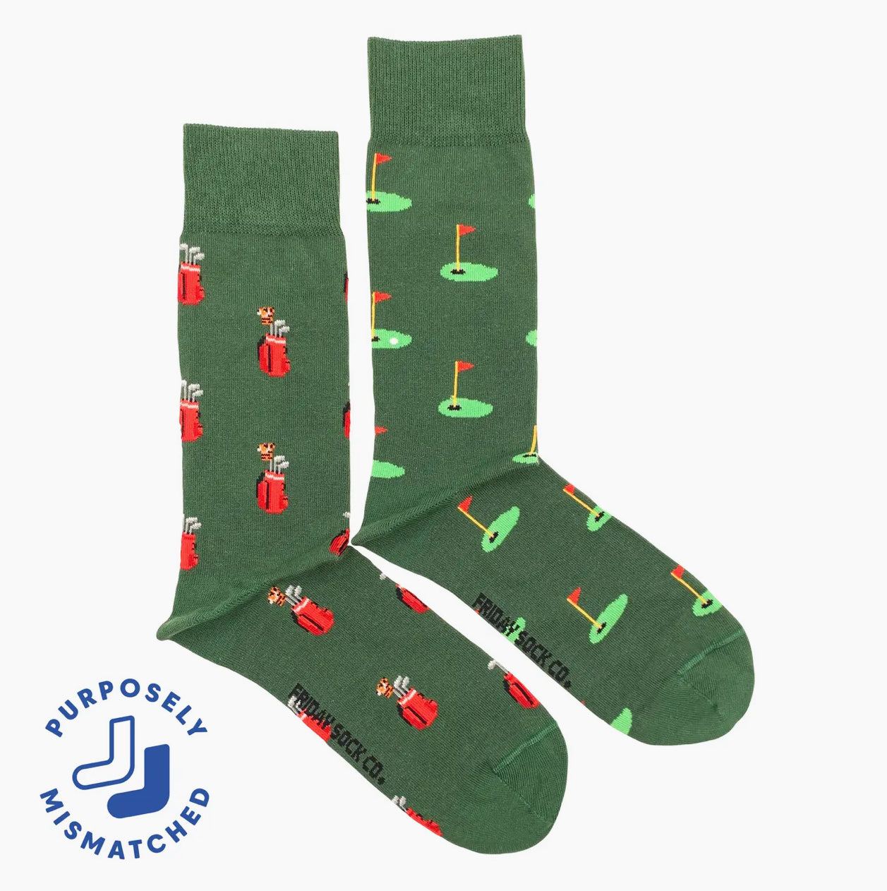 MEN’S FRIDAY SOCKS SPORTS & FISHING & WORK MISMATCHED
