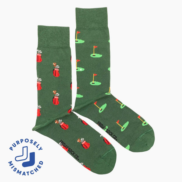 MEN’S FRIDAY SOCKS SPORTS & FISHING & WORK MISMATCHED