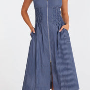 BISHOP & YOUNG SKYE ZIP FRONT DRESS