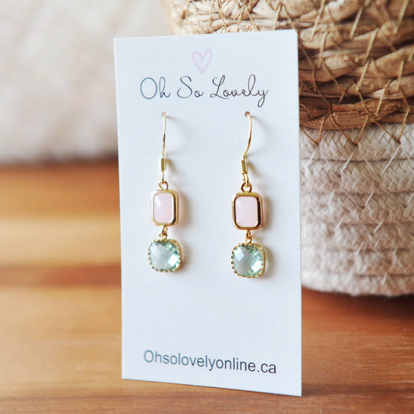 OH SO LOVELY Julietta Gem Drop Earrings 