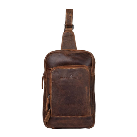 GREENWOOD LEATHER Leather Crossbody Bag Hamilton GW6806