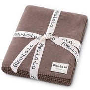 Bleu La La 100% Organic Luxe Baby Blanket