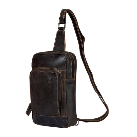 GREENWOOD LEATHER Leather Crossbody Bag Hamilton GW6806