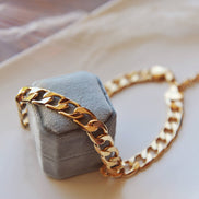 Oh So Lovely Chunky Flat Link Necklace