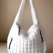 24 POPS Oversized Quilted Carryall Crossbody Bag
