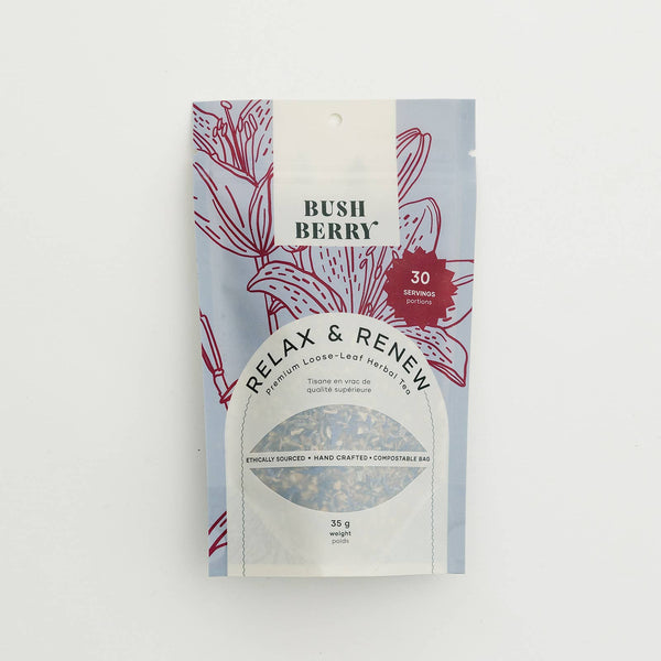 BLUSH BERRY Organic Relax and Renew Loose Leaf Tea