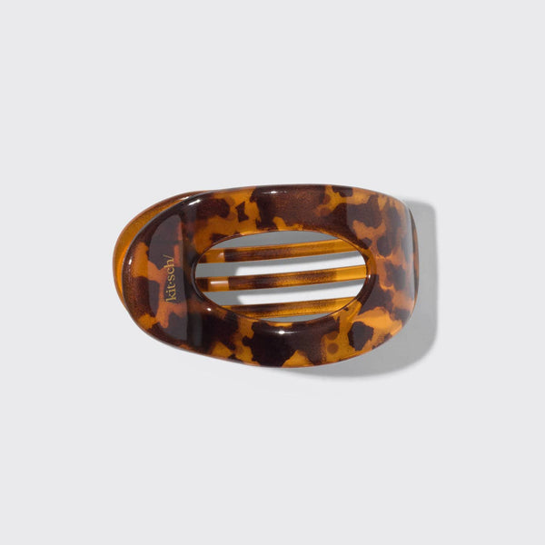 KITSCH Recycled Plastic Small Flat Cloud Clip - Tort