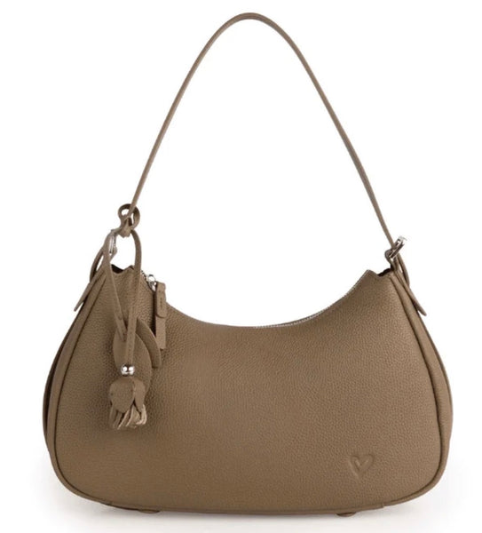 PRENELOVE Gaspe Genuine Leather Handbag