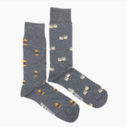 MEN’S *FRIDAY SOCKS FOOD & BEVERAGE MISMATCHED SOCKS