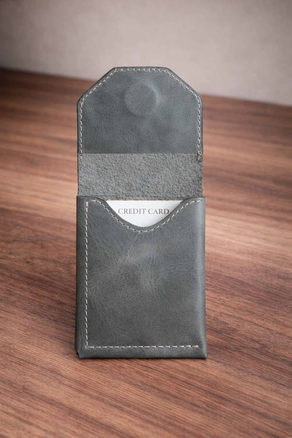 Leather Cash Wallet, Vertical Minimalist Wallet, 2026 wallet