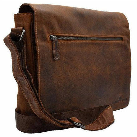 GREENWOOD LEATHER Leather Laptop Bag Berlin GW588