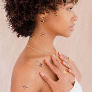 INKED BY DANI Linear Temporary Tattoo Pack
