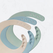 Baby bliss Silicone Bib - Sage