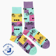 MEN’S FRIDAY SOCKS SPORTS & FISHING & WORK MISMATCHED