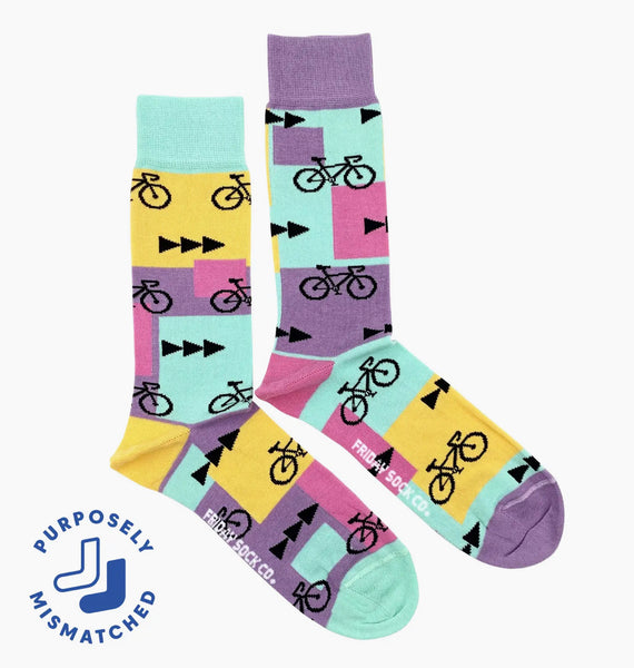 MEN’S FRIDAY SOCKS SPORTS & FISHING & WORK MISMATCHED