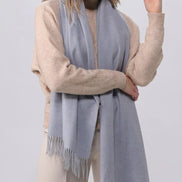FRAAS ESSENTIAL SOLID CASHMINK® BLANKET SCARF