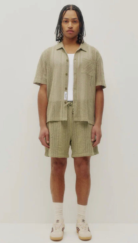 KUWALLA CROCHET BOX SHIRT