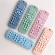 Baby bliss Sensory Popper Teether Phone - Sage