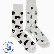 MEN’S FRIDAY TRAVEL ANIMALS, HOBBIES & MORE MISMATCHED SOCKS