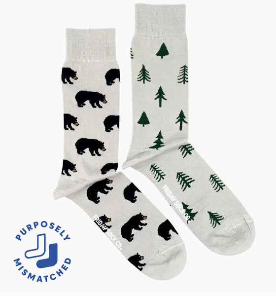MEN’S FRIDAY TRAVEL ANIMALS, HOBBIES & MORE MISMATCHED SOCKS
