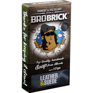 BRO BRICK Leather & Suede: Handmade Soap