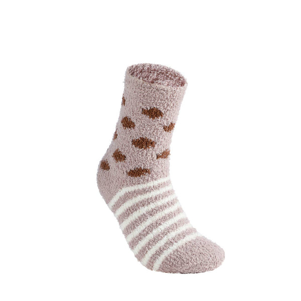 Ladies Fuzzy Socks - 3 pair Set