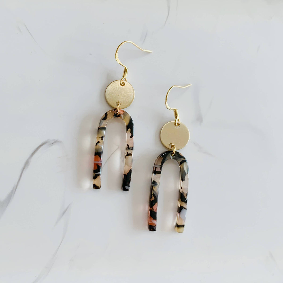 OH SO LOVELY COREY, arch earrings