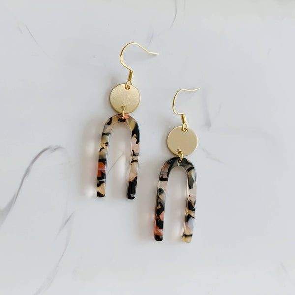 OH SO LOVELY COREY, arch earrings