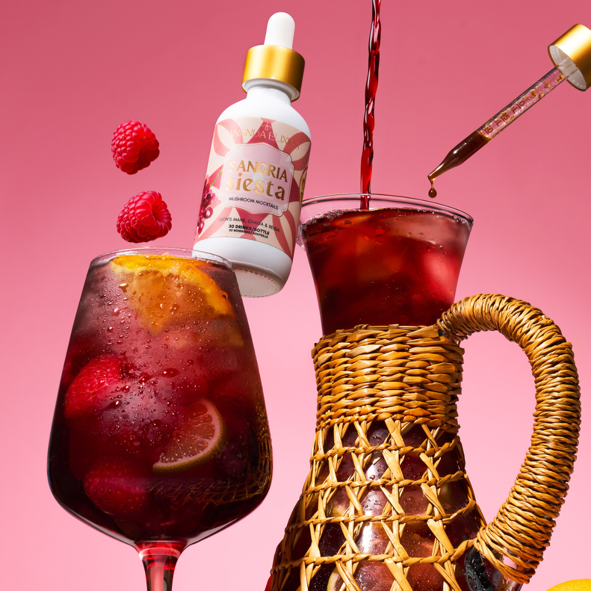 Ananda Mushroom Mocktails