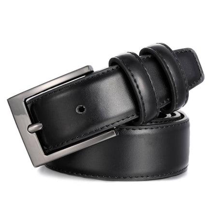 Dual Loop Leather Belt