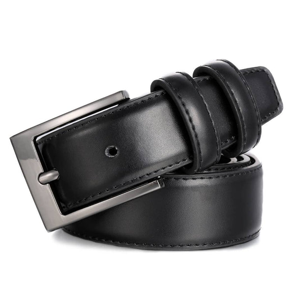Dual Loop Leather Belt