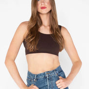 C'EST MOI BAMBOO BACK V RIBBED BRALETTE