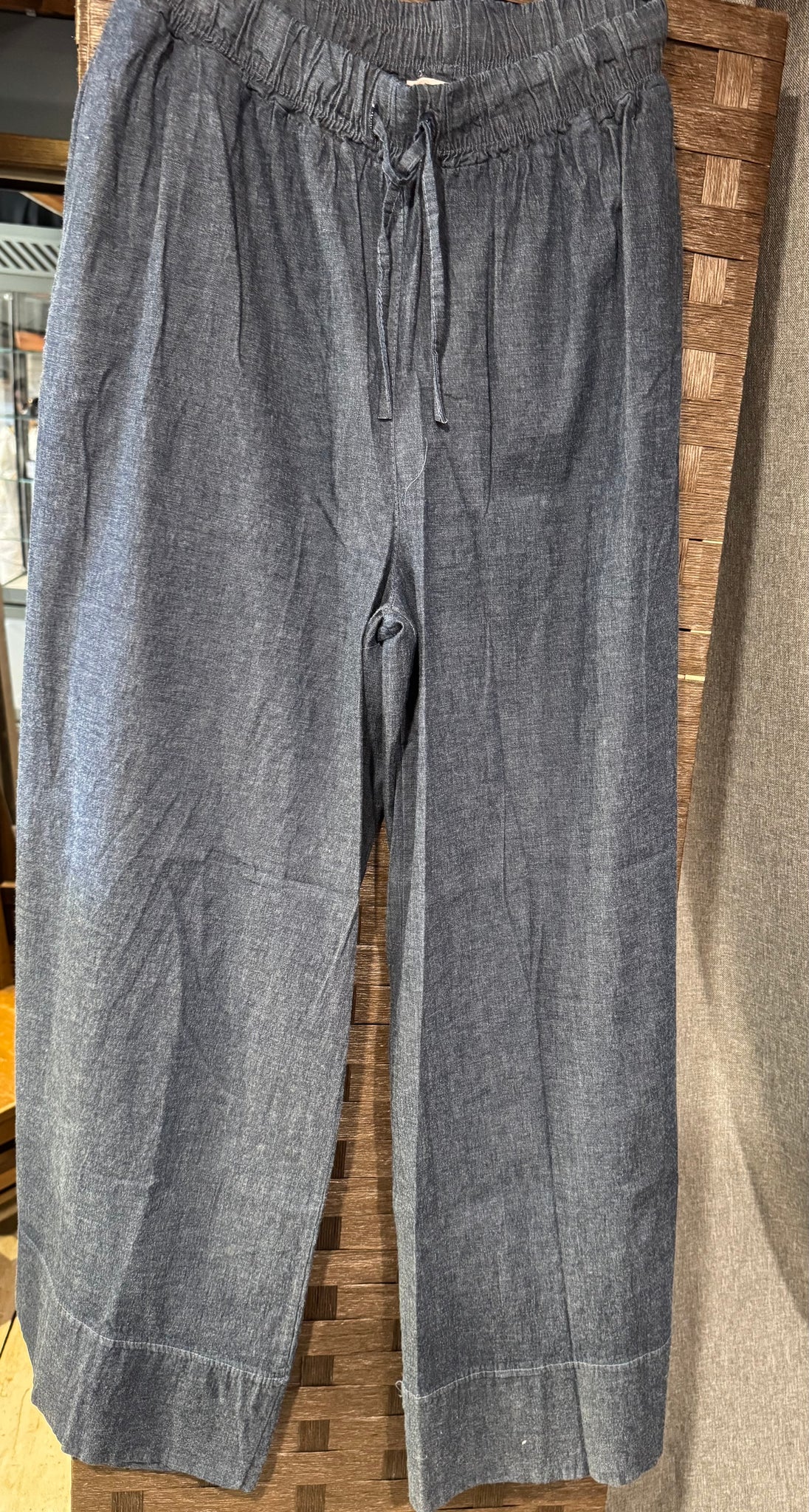 OWN IT LINEN WIDE LEG PANT
