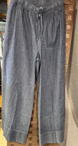 OWN IT LINEN WIDE LEG PANT