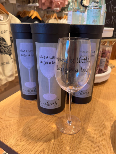 WINE A LITTLE, LAUGH A LOT