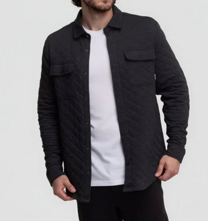 Tentree Quilted Colville Overshirt
Quilted Snap Closure Overshirt