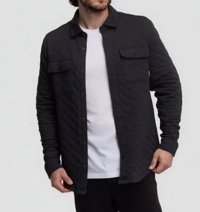Tentree Quilted Colville Overshirt
Quilted Snap Closure Overshirt
