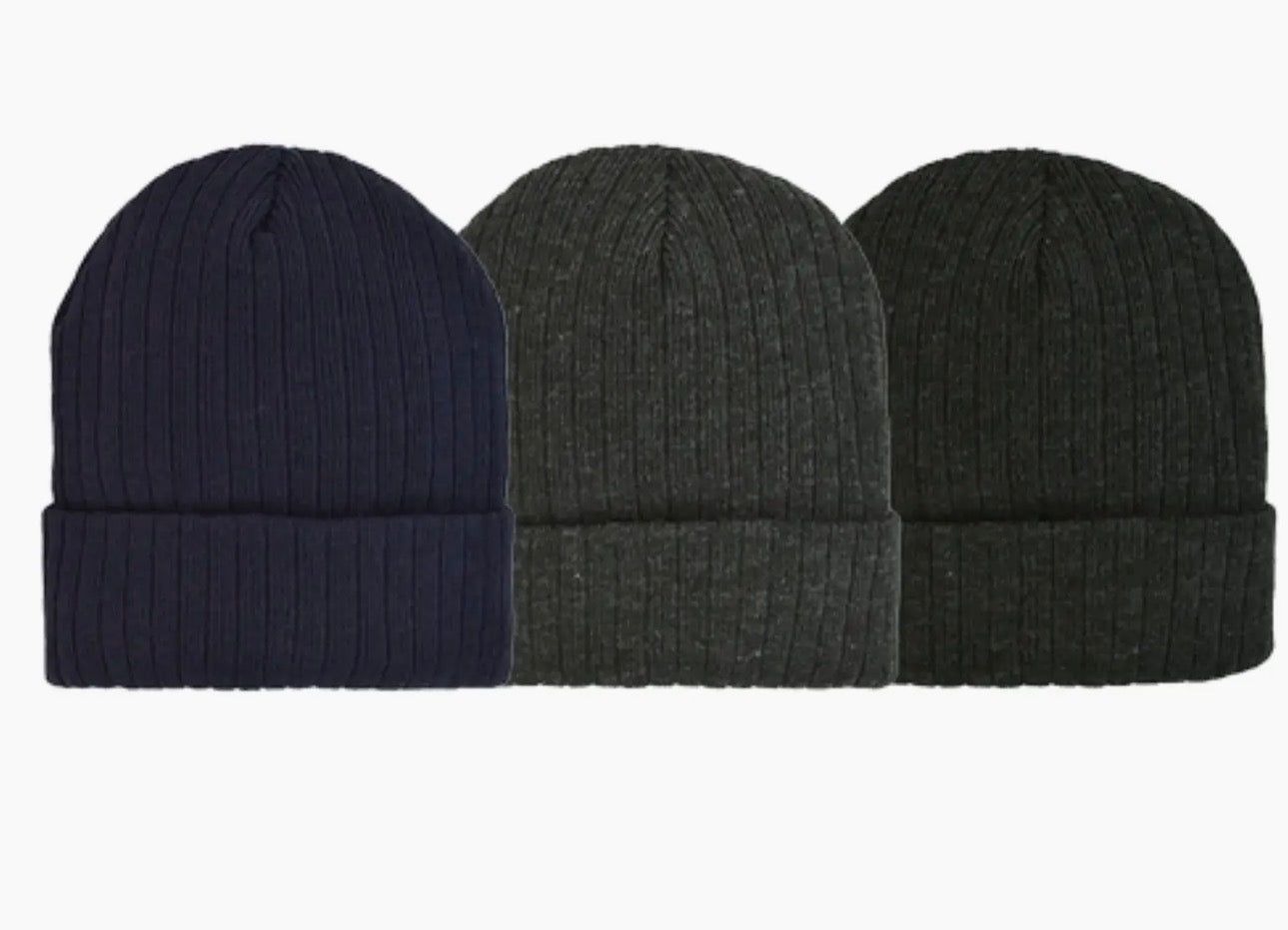 GRAND SIERRA Mens Rib Knit Hat with 3M Thinsulate™