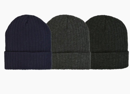 GRAND SIERRA Mens Rib Knit Hat with 3M Thinsulate™