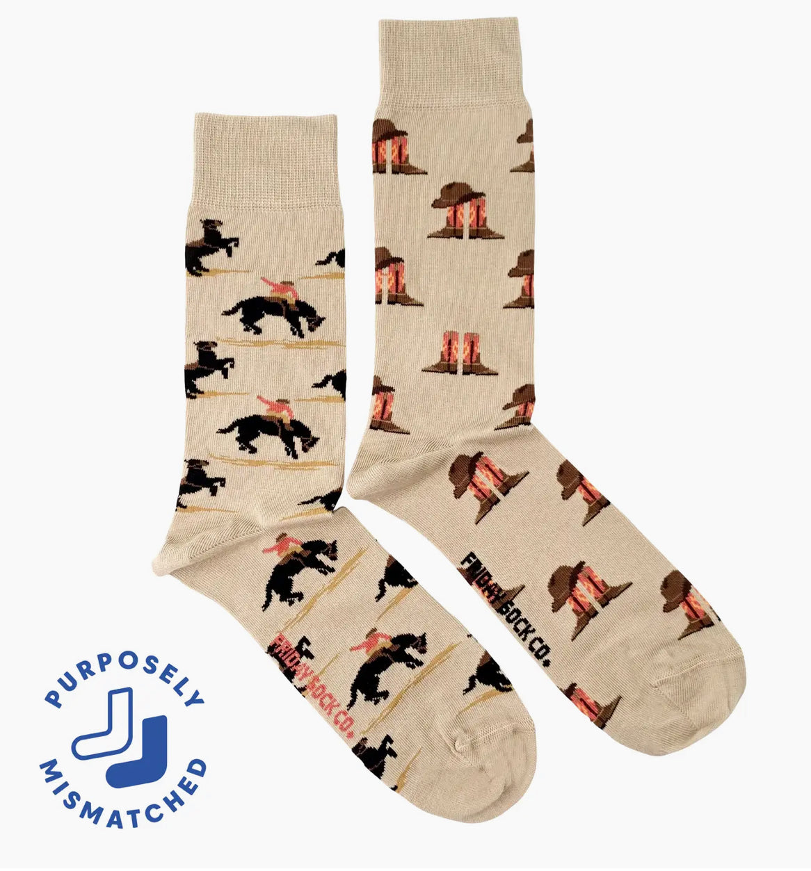 MEN’S FRIDAY TRAVEL ANIMALS, HOBBIES & MORE MISMATCHED SOCKS