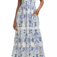 ZSUPPLY NADINE PALM MAXI DRESS